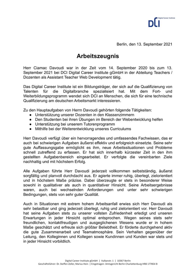 Certificate 3