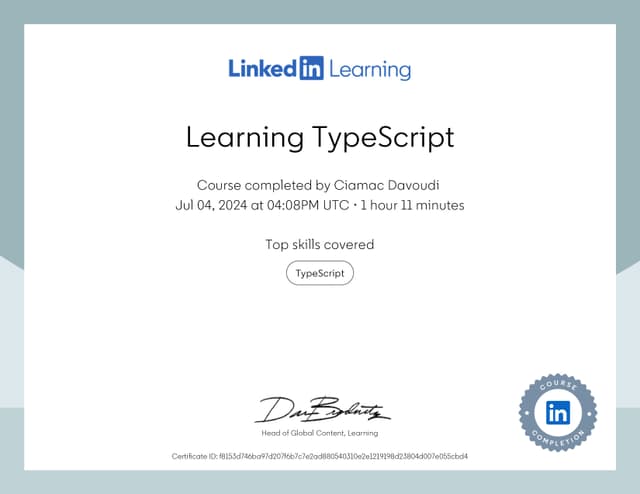 Certificate 24