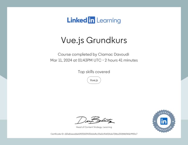 Certificate 22