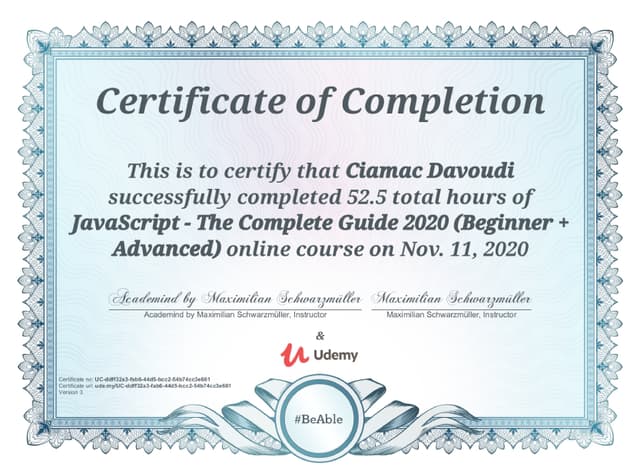 Certificate 37