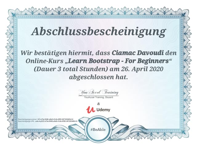 Certificate 38