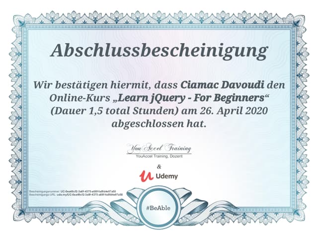 Certificate 41